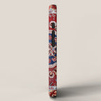 Demirci Kula 18th Century Anatolian Rug Print iPhone Case Gallery Image 2