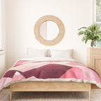Blush Berry Peaks Duvet Cover Gallery Image 3