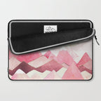 Blush Berry Peaks Laptop Sleeve Gallery Image 2
