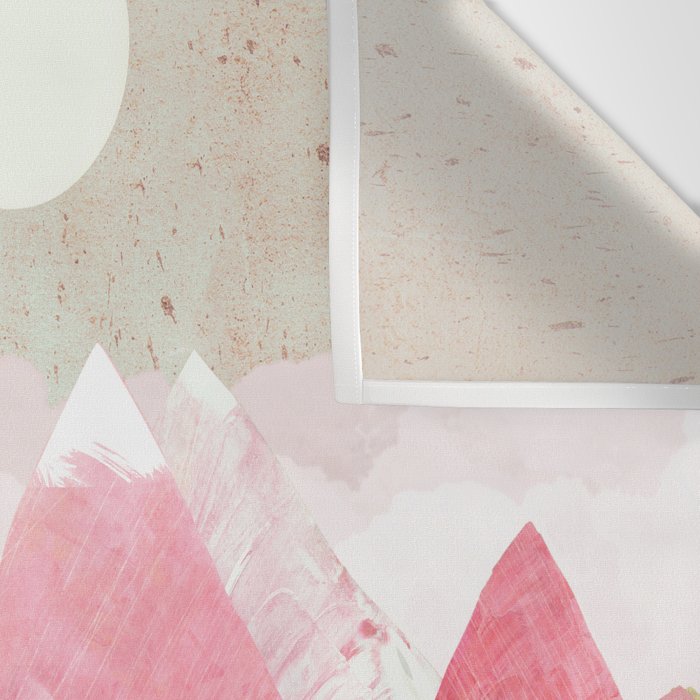 Blush Berry Peaks Wall Tapestry Gallery Image 3