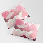 Blush Berry Peaks Pillow Sham Gallery Image 3