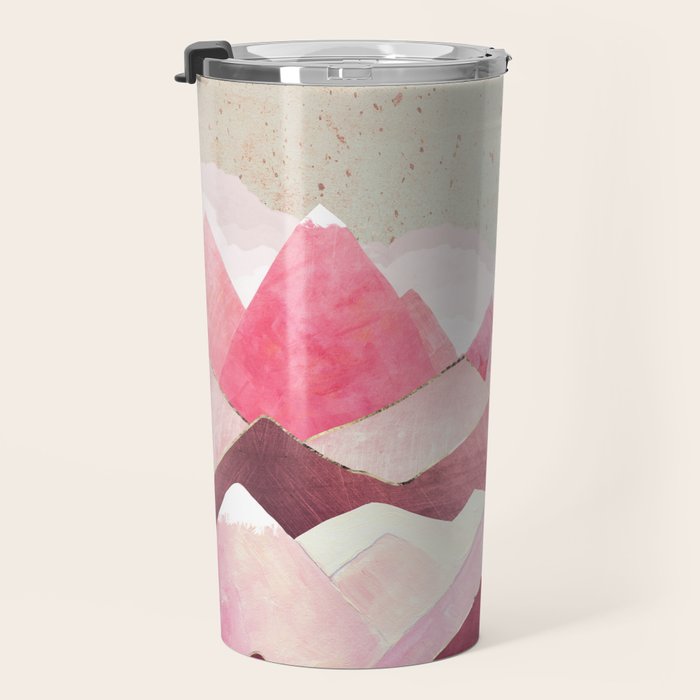 Blush Berry Peaks Travel Mug Gallery Image 3