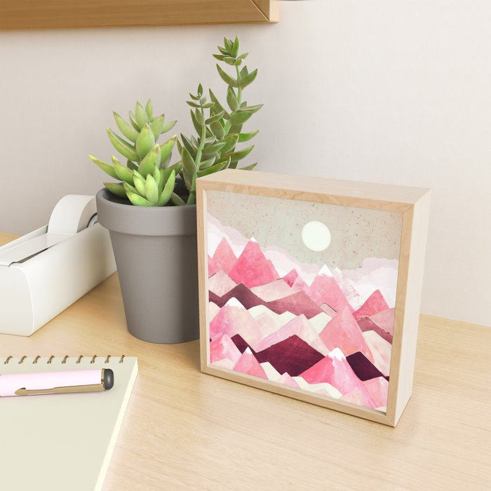Blush Berry Peaks Mini Art Print Gallery Image 2