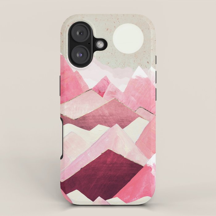 Blush Berry Peaks iPhone Case Gallery Image 1