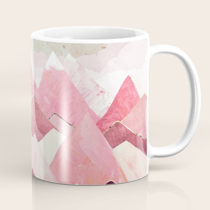 Blush Berry Peaks Coffee Mug Gallery Image 1
