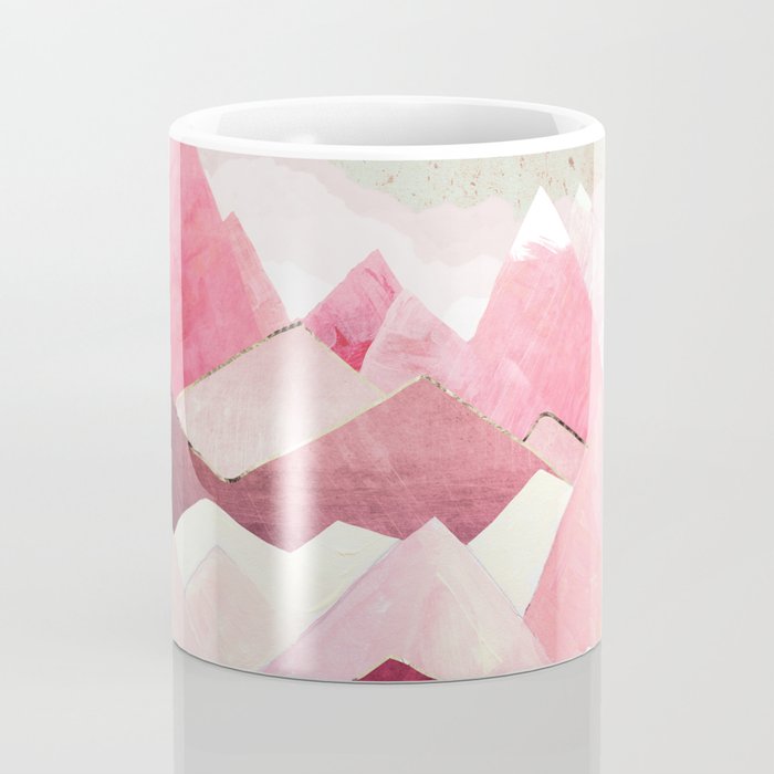 Blush Berry Peaks Coffee Mug Gallery Image 4
