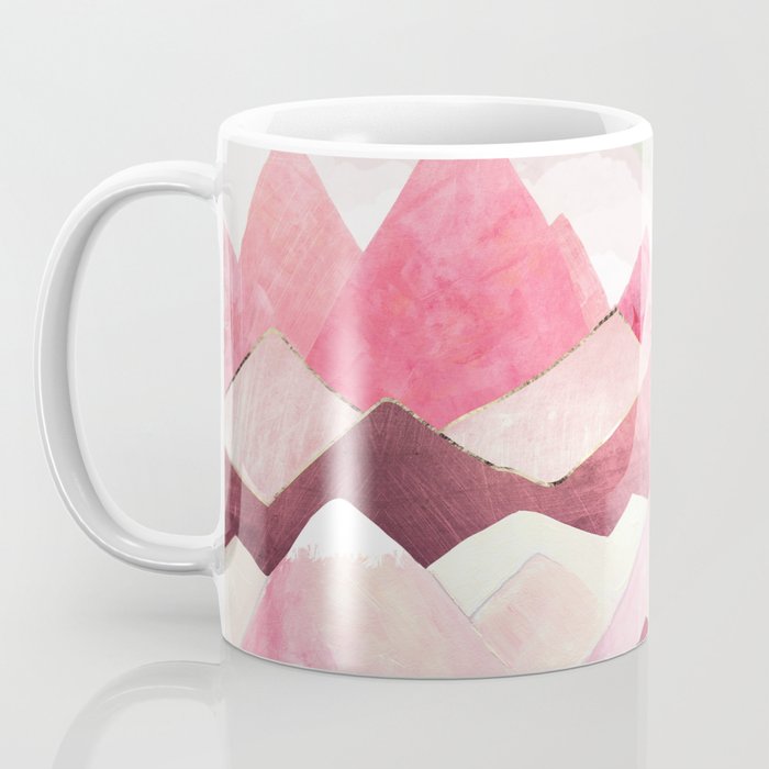 Blush Berry Peaks Coffee Mug Gallery Image 3