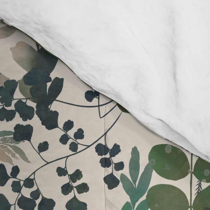 Greenish forest Comforter Gallery Image 4