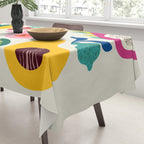 Mid Century Modern Fruits Tablecloth Gallery Image 3