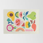 Mid Century Modern Fruits Rug Gallery Image 2