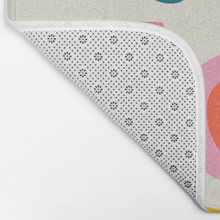 Mid Century Modern Fruits Bath Mat Gallery Image 2