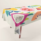 Mid Century Modern Fruits Tablecloth Gallery Image 1