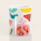 Mid Century Modern Fruits Coffee Mug Gallery Image 4