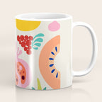 Mid Century Modern Fruits Coffee Mug Gallery Image 1