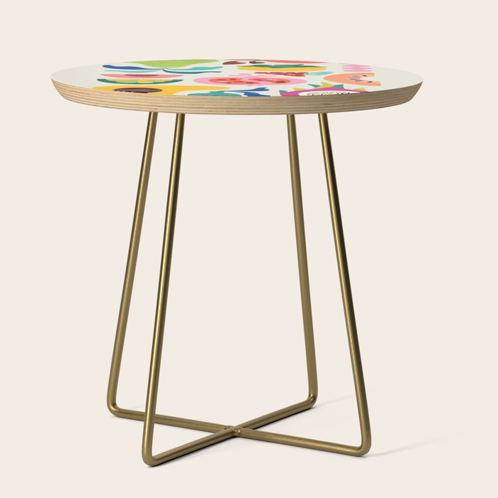 Mid Century Modern Fruits Side Table Gallery Image 1