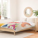 Mid Century Modern Fruits Duvet Cover Gallery Image 2