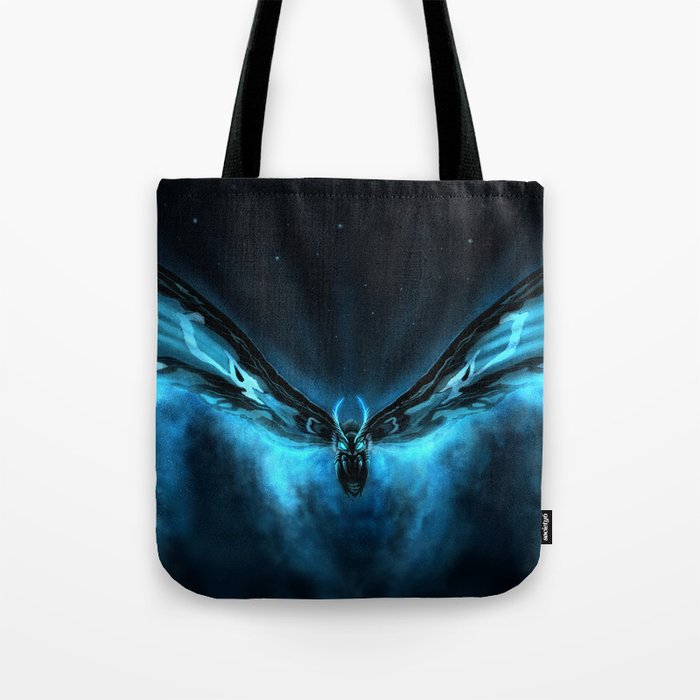 Queen of Monster - Mothra Tote Bag Gallery Image 1