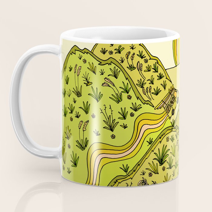 keen for a surf nz surf adventure by surfy birdy Coffee Mug Gallery Image 3