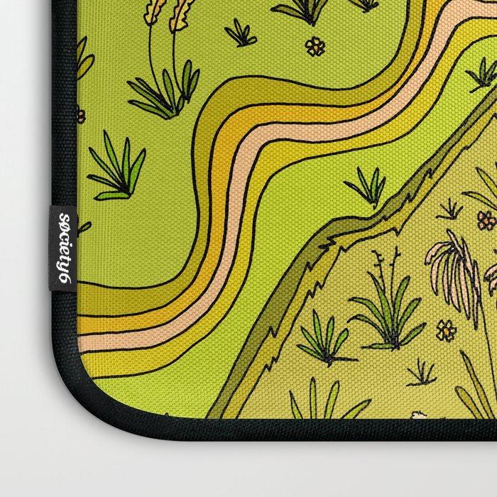 keen for a surf nz surf adventure by surfy birdy Laptop Sleeve Gallery Image 3