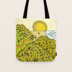 keen for a surf nz surf adventure by surfy birdy Tote Bag Gallery Image 1