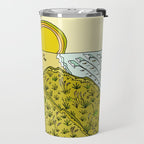 keen for a surf nz surf adventure by surfy birdy Travel Mug Gallery Image 2