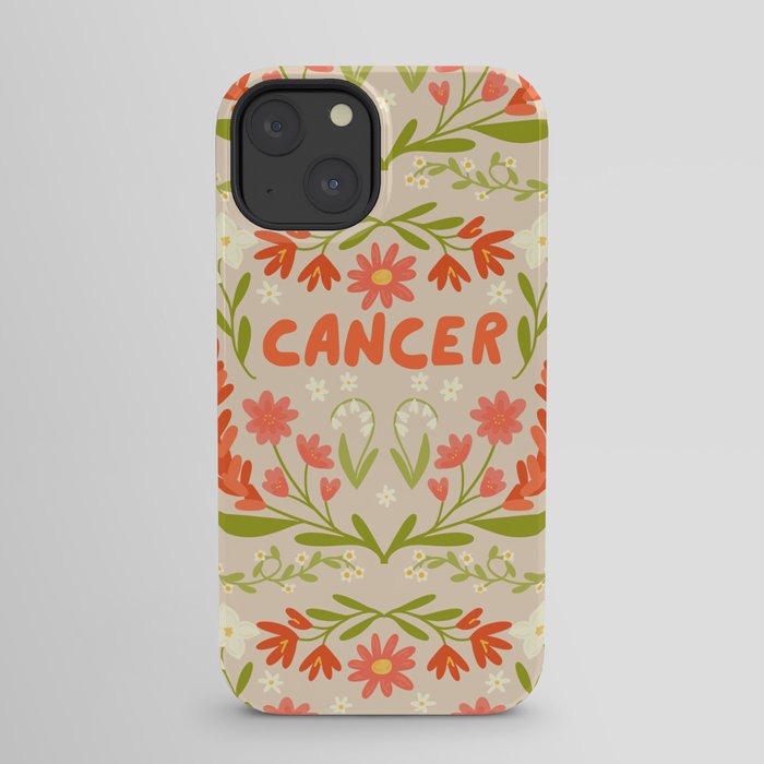 Cancer Retro Folk Art iPhone Case Gallery Image 21