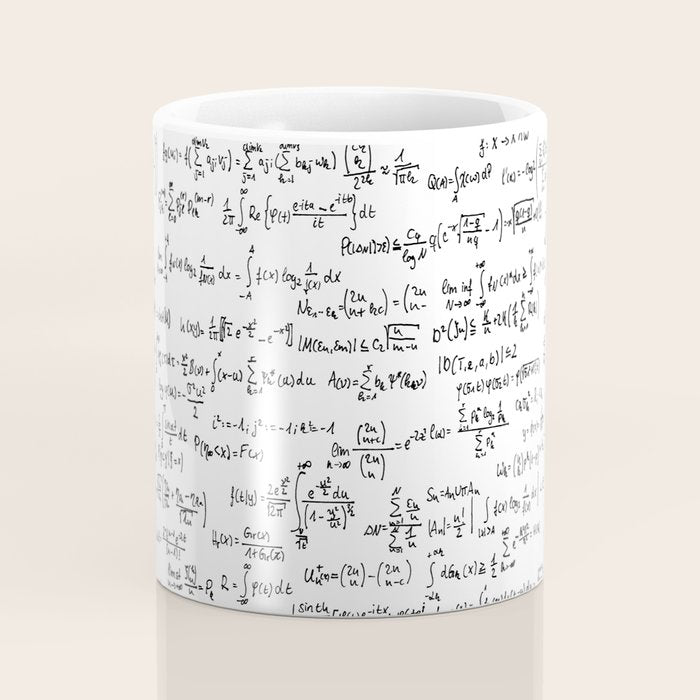 Math Equations Coffee Mug Gallery Image 4