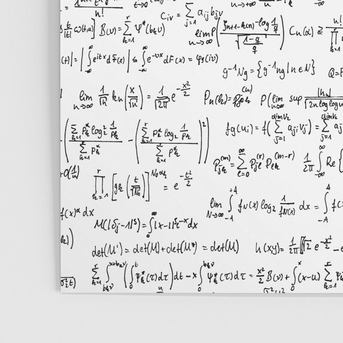 Math Equations Poster Gallery Image 3