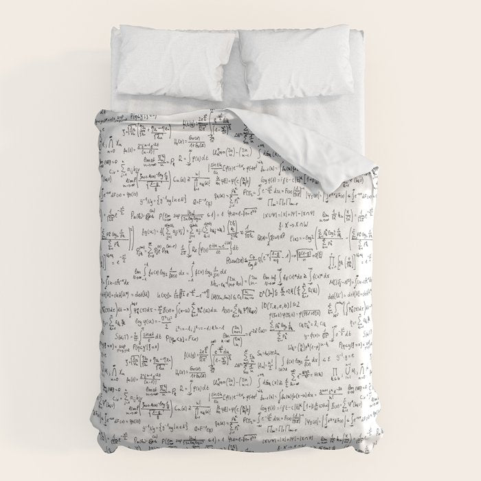 Math Equations Duvet Cover Gallery Image 6