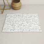 Math Equations Rug Gallery Image 1