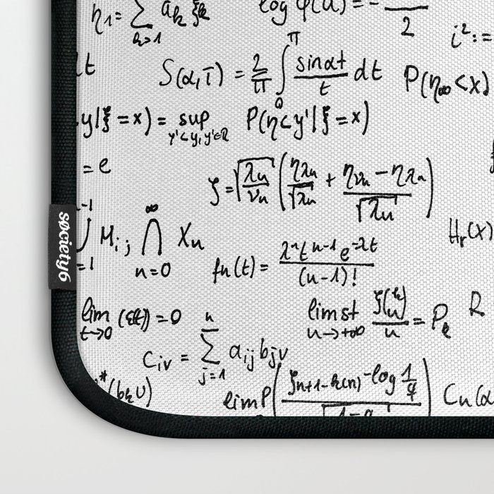 Math Equations Laptop Sleeve Gallery Image 3