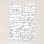 Math Equations Stationery Card Gallery Image 2