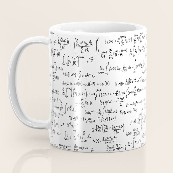 Math Equations Coffee Mug Gallery Image 3