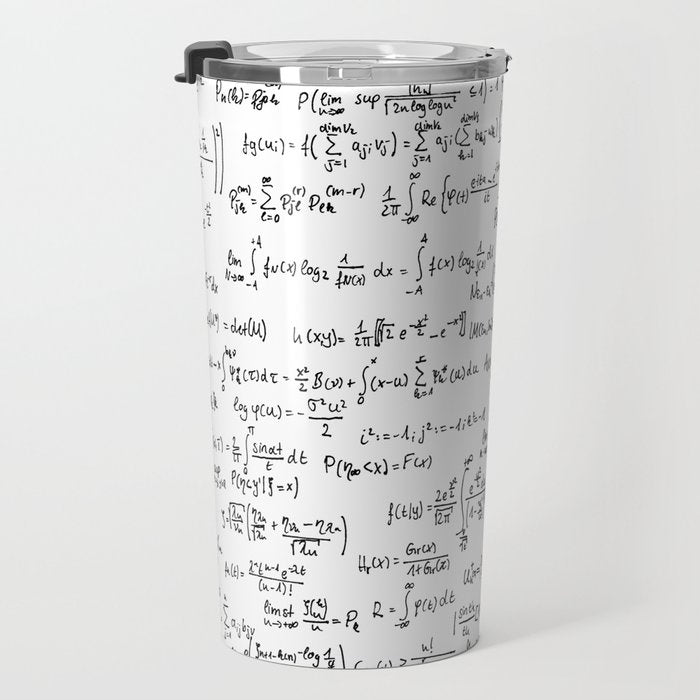 Math Equations Travel Mug Gallery Image 3