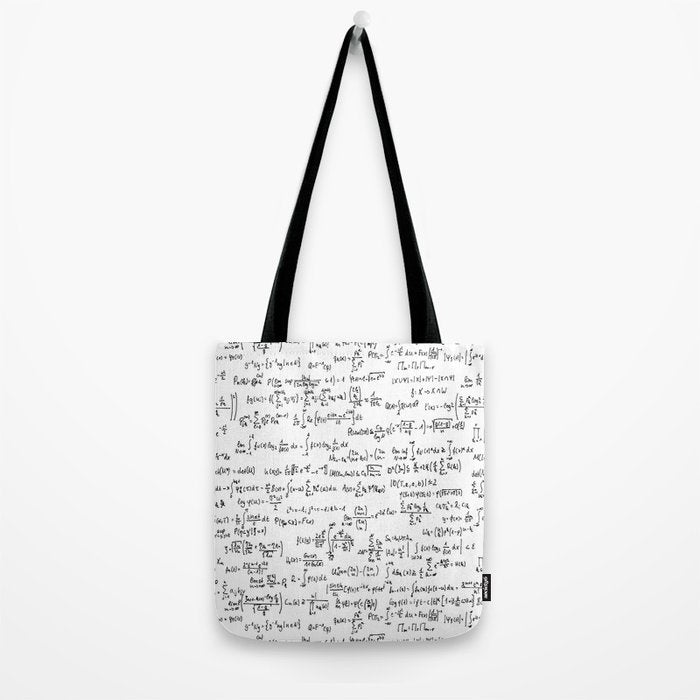 Math Equations Tote Bag Gallery Image 2