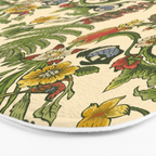 Botanical French Bulldog Bath Mat Gallery Image 3