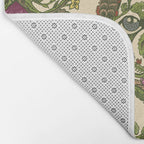 Botanical French Bulldog Bath Mat Gallery Image 2