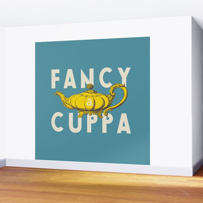 Fancy a Cuppa Wall Mural Gallery Image 2