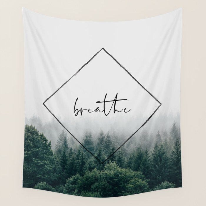 Breathe Wall Tapestry Gallery Image 4
