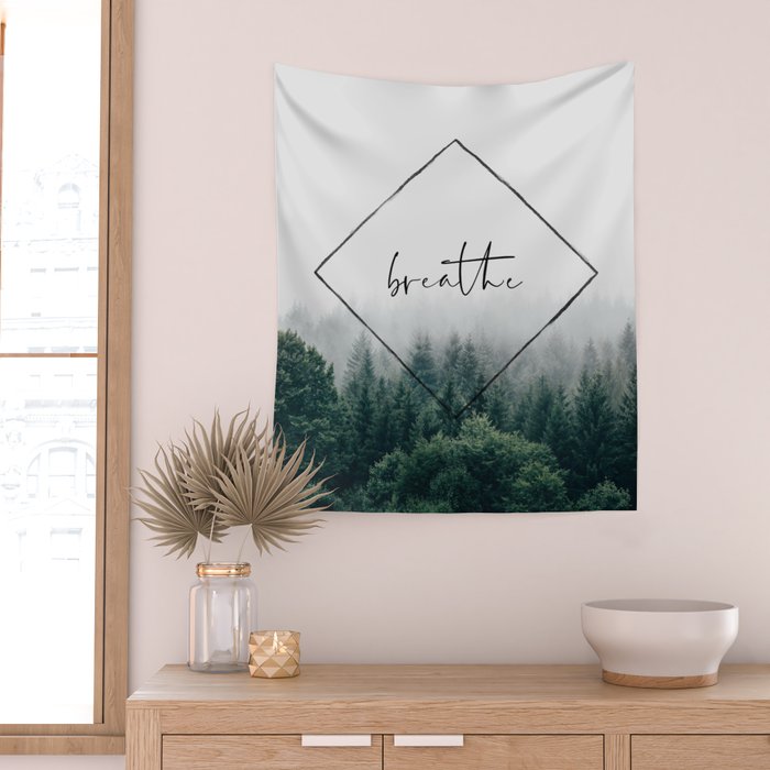 Breathe Wall Tapestry Gallery Image 2