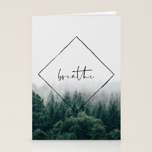 Breathe Stationery Card Gallery Image 2