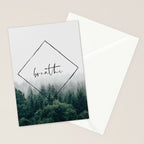 Breathe Stationery Card Gallery Image 2