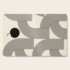 Abstraction_SUNLIGHT_SUNSHINE_LINE_POP_ART_Minimalism_001A Cutting Board Gallery Image 1