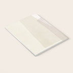 Modern Minimalism Beige White Organic Shapes Notebook Gallery Image 3