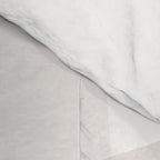 Modern Minimalism Beige White Organic Shapes Comforter Gallery Image 4