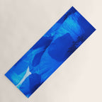 Blue Poppies #decor #society6 #buyart Yoga Mat Gallery Image 1