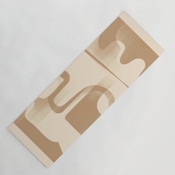 Modern Abstract Shapes 97 Yoga Mat Gallery Image 1