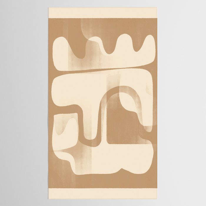 Modern Abstract Shapes 97 Tablecloth Gallery Image 2