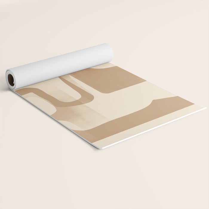 Modern Abstract Shapes 97 Yoga Mat Gallery Image 2