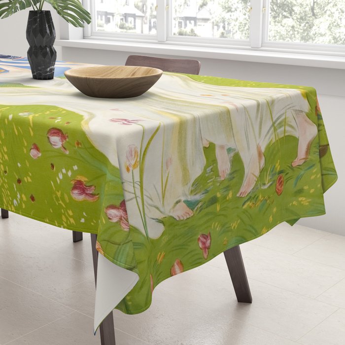 Antique Ad Poster Pink Pills for Pale People Tablecloth Gallery Image 3